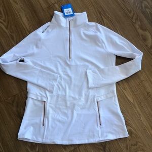 Columbia women’s Outward Nine 1/4 zip pullover. NWT